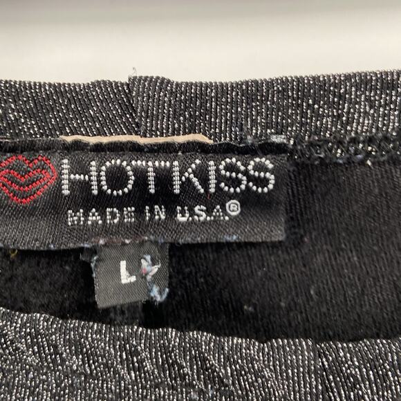 Vintage Y2K silver metallic straight leg pants - Picture 2 of 4